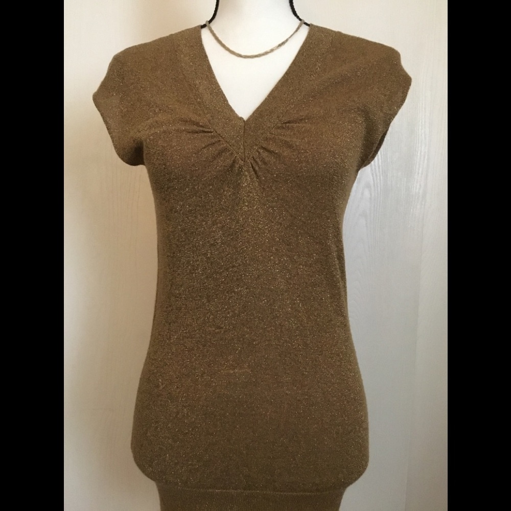DKNY Gold Tunic